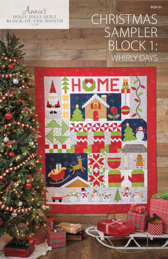 Annie's Holly Jolly Quilt Block-of-the-Month Club